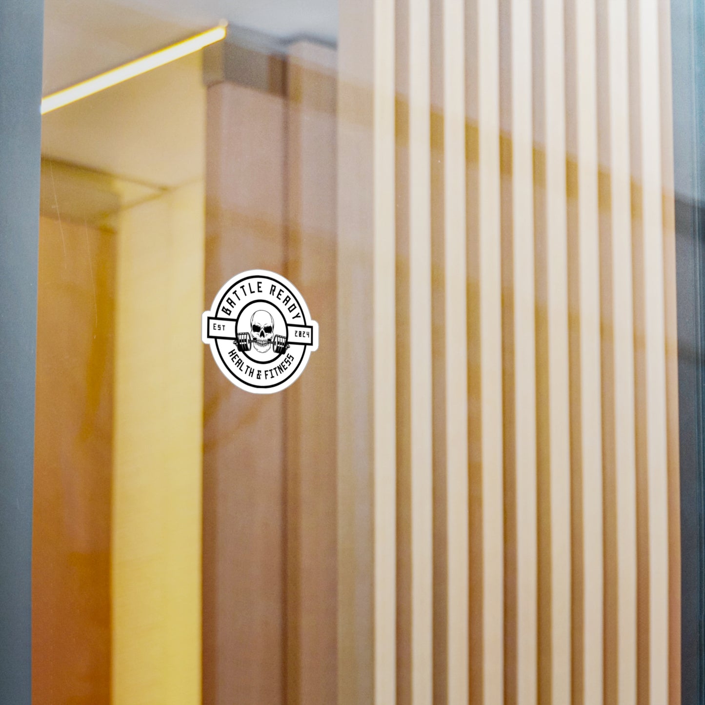 OG Logo BR Vinyl Sticker - Black & White