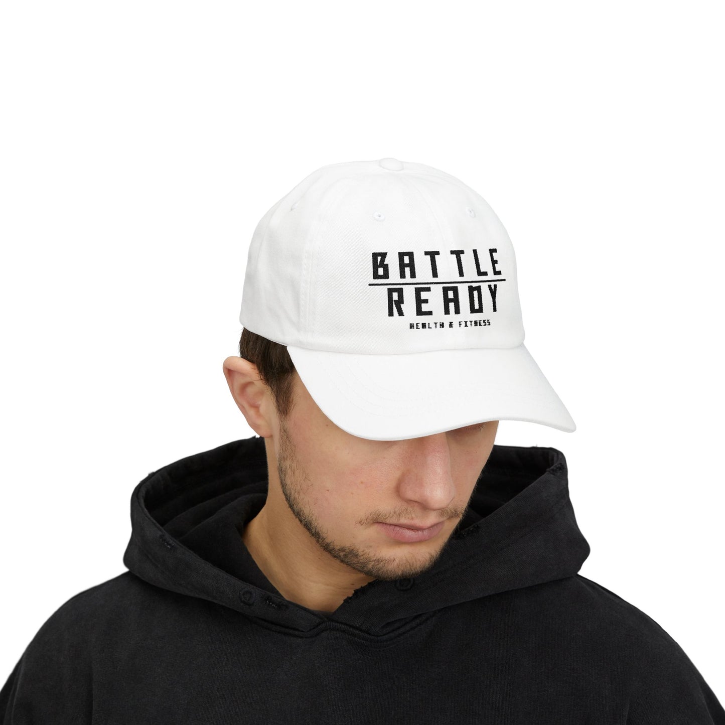 Alternate Logo BR Dad Cap – White