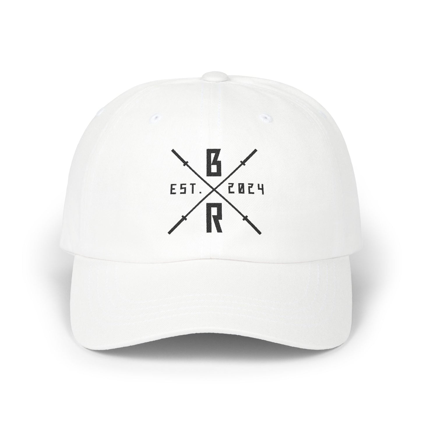 Cross Logo BR Dad Cap – White