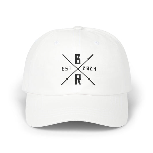 Cross Logo BR Dad Cap – White
